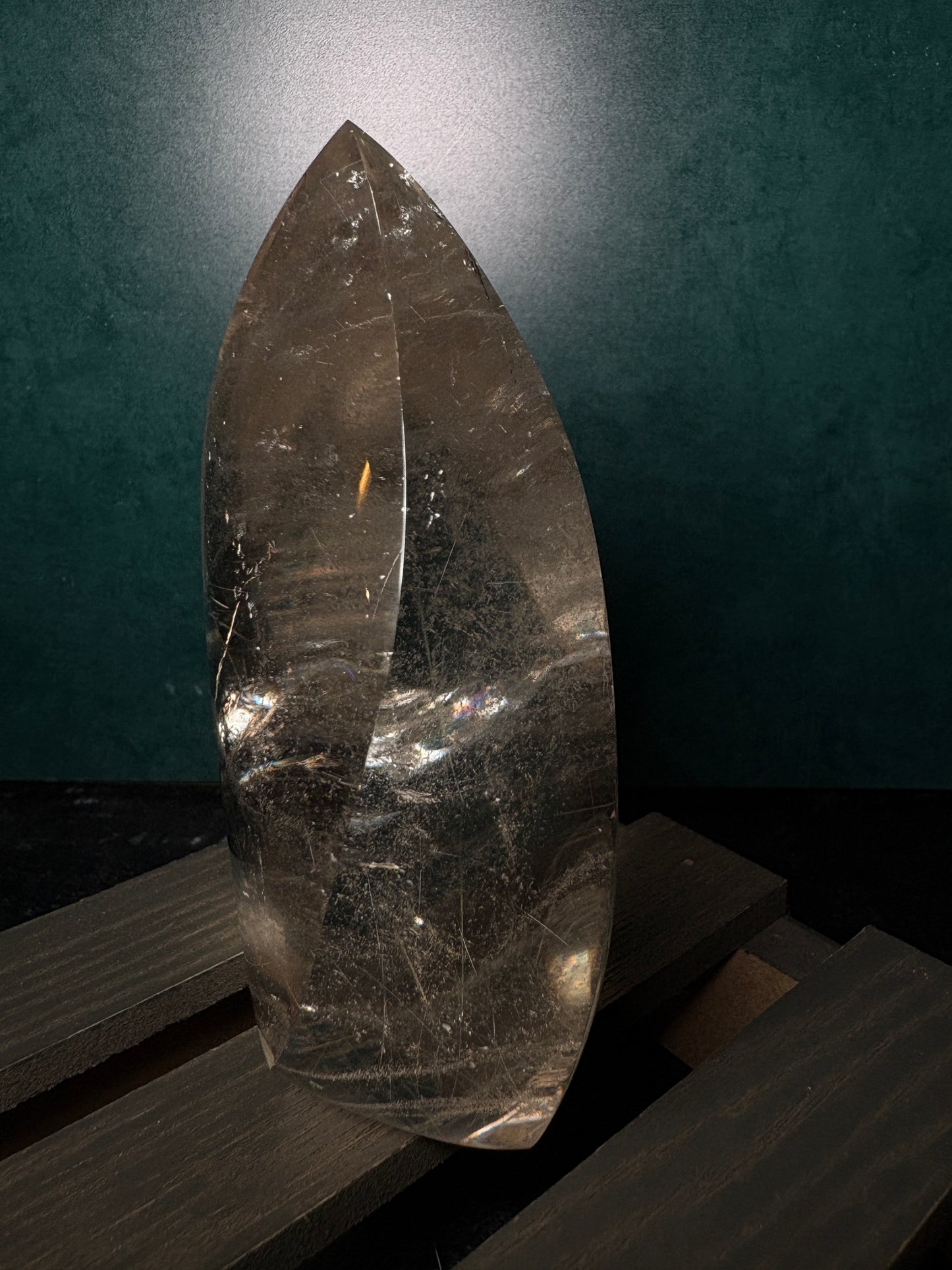 Smokey Quartz Flame